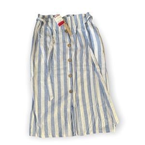 LOVE TREE, Linen Skirt, (NEW WITH TAGS), Size: Large